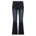 New Women's Straight Flared Jeans Temperament Street Hot Girl Low Waist Mopping Pants Trousers_mkmklike.com