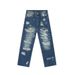 EF JEANS | 2024 New American Street Hip Hop Wind Heavy Industry Multi-hole Design Sense Straight Jeans Tide_mkmklike.com