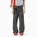 Men's Asymmetrical Pocket Detail Jeans – Raw Hem Straight-Leg Denim Pants With Contrast Stitching & Minimalist Patchwork (S-XL, Mid-Rise, Zip Fly)_mkmklike.com