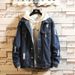 Northfold Spring Men's Ripped Jacket For Students, Stylish Korean Version, Casual Denim Coat, Trendy_mkmklike.com