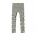 Men's Clothing Men’s Straight Leg Jeans – Retro Green Washed Denim Pants, High Street Fashion & Casual Wear_mkmklike.com