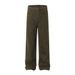 American High Street Solid Color Cargo Long Men's Vibe Trendy Brand Heavy Industry Split Deconstructed Spliced Denim_mkmklike.com