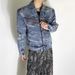 Men's Clothing Unisex Heavyweight Pleated Retro Washed Denim Jacket Short Loose Fitting Versatile Top For Autumn Winter_mkmklike.com