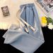 Men's Clothing Elastic Waist Straight Leg Jeans Solid Color Casual Trendy Youth Japanese Style Wash Drawstring For Summer_mkmklike.com