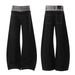 Vintage Inspired Patchwork Denim Jeans For Men - Retro Straight Leg Loose Fit Comfortable Cotton Pants_mkmklike.com