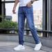 Men's Clothing Stretch Slim Jeans Golden Classic Three Colors Hot Style_mkmklike.com