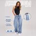 Classic Straight-Leg Women's Jeans – High-Quality Cotton Denim, Comfort Fit, Versatile For Casual & Work (Sizes 25-32, Blue)_mkmklike.com