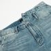 Punk Washed Faded Denim Trendy Men Asymmetric Waistband Design Personality Loose Wide-Leg Straight Pants_mkmklike.com