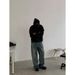 Vintage American Style Men's Jeans - Relaxed Fit High Waist Straight Leg Denim Pants For Casual Wear_mkmklike.com
