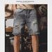 Men's Clothing Summer Thin Denim Shorts For Men Trendy Ripped Casual Fashion Style Slim Fit Five Point Pants_mkmklike.com
