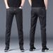 Summer Thin Jeans Versatile Slim Fit Korean Version Elastic Straight Leg Casual Men's Pants_mkmklike.com