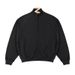 Spring And Autumn Sweatshirt Cardigan Jacket Stand Collar Trendy Brand Casual Sports Thin Style Men's Top Couple Winter_mkmklike.com