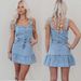 K New Temperament Commuting Fashionable Camisole Spicy Girl Denim Women's Dress_mkmklike.com