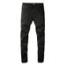 Men's Clothing Trendy Brand American Ripped Jeans Men's Slim Casual Versatile Pants High Street Trend Boys' Skinny Pants 8586_mkmklike.com