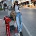 Women's Clothing Light Wash Straight Leg Jeans For Women – High Waist, Relaxed Fit, Stretchy Comfort (XS-XL, Classic Blue Shades)_mkmklike.com