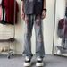 American Hiphop Ripped Jeans Men's Spring And Autumn Tide Brand Ruffian Handsome Vibe Style High Street Loose Straight Long Pants_mkmklike.com