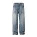 Men's Clothing Retro Vintage Loose Fitting Wide Leg Jeans Baggy Cleanfit Pants For Men And Women Spring Autumn Wear_mkmklike.com