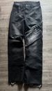Vintage Washed Distressed Jeans – Straight-Leg Streetwear Denim Pants With Artistic Rips & Paint Splatter (S-XL)_mkmklike.com