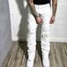 Men's Slim Fit Casual Jeans Loose Trousers Versatile Trendy American Style Simple Denim_mkmklike.com