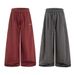 Trendy Loose Wide-Leg Plaid For Men Spring Summer Quick-Dry Thin Sports Casual Pants With Drawstring And Floor-Length_mkmklike.com