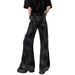 Men's Clothing High Street Vibe Micro Flared Men's High Waist Niche Design Jeans High End Feel_mkmklike.com
