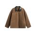 Eon Modish 2025 Spring New American Style Clean Fit Heavy Craft Simple Jacket Coat_mkmklike.com