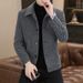 Lunar Apex Autumn Winter Golden Mink Veet Jacket Men's Lapel Top Youth Warm Coat Korean Style Trendy Woolen Overcoat_mkmklike.com