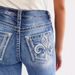 Women's Slim Fit Casual Jeans Embroidered Elements Versatile Fashion Relaxed Everyday Wear Comfortable Feshion_mkmklike.com