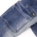 Spring New Stretch Overalls Men's Multi-pocket Street American Jeans Men's Fattened Plus Size Jeans_mkmklike.com
