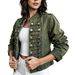 Women's Long Sleeved Denim Jacket Fashionable Versatile European American Style Independent Website Exclusive_mkmklike.com