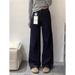 2026 New Dark Blue Denim Fleece-Lined Jeans Women Plus Size Slimming High-Waisted Straight Wide-Leg Pants For Winter_mkmklike.com
