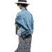 Early Clothing 2025 New High-End European Style Small Fragrance Short Blue Denim Jacket Women's Spring And Autumn_mkmklike.com