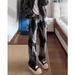 American Tie-dye Jeans Men's Autumn And Winter Design Fleece Pants High Street Vibe Thin Straight And Micro-pull Pants_mkmklike.com