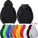 Men's Clothing heavy large size solid color hooded sweatshirt hoodie sweatshirt _mkmklike.com