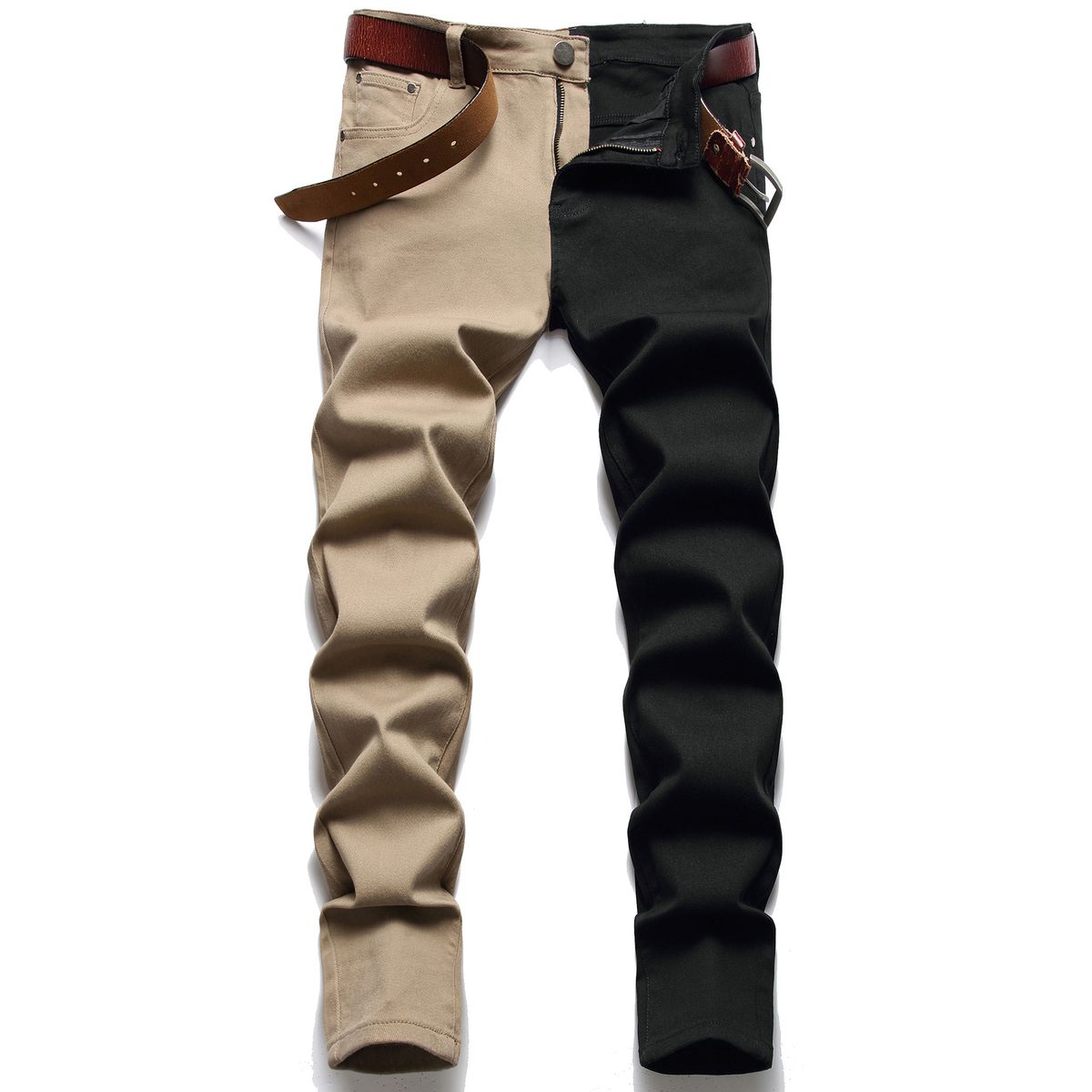 Men's Clothing Jeans Men's Spring And Autumn New Slim Jeans Trendy Brand Casual Men's Slim Jeans Men's Batch_mkmklike.com