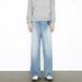 Men's American Clean Fit Washed Straight Leg Jeans Vintage Light Blue Denim Relaxed Boyfriend Fit High Street Fashion Cotton Blend S XL_mkmklike.com