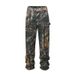 Women's Clothing High Street Retro Dead Leaves Camouflage Print Trendy Loose Straight Logging Denim Trousers_mkmklike.com