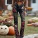 3d Floral Print Jeans For Women – Vibrant & Artistic Streetwear Staple (S-5xl, Multiple Colors) Fashion Trends_mkmklike.com