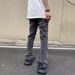 Men's Clothing Original Proofing Parisian Style Flared 22FW Washed Damaged Distressed Flared Jeans Trousers 91yxng_mkmklike.com