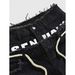Men's Rhinestone Frayed Edges Denim Shorts European Style Spring Summer Exclusive_mkmklike.com