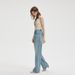 Narrow-fit Straight-leg High-end Jeans With Slightly Elastic, Non-deformable Fabric, Thick Fleece Composite For Warmth,_mkmklike.com