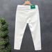 Suitable For All Seasons American Style Washed Vintage Jeans For Men Spring Autumn Straight Loose High Street Vibe Long Pants Simple_mkmklike.com