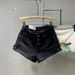 Women's High-Waisted Stretch Denim Shorts Solid Color Casual Slim Fit Button Design Stylish Rolled up Hem Versatile_mkmklike.com
