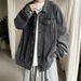 2025 New Spring And Autumn Style Top Men's Casual Denim Jacket Trendy Brand Blue_mkmklike.com
