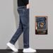 Thickened Jeans Men's Loose Straight Pants Stretch Casual Pants_mkmklike.com
