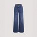 Women's Clothing Diagonal Zipper Jeans Denim_mkmklike.com