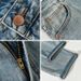 Men's Clothing 1026 2 Men's Vintage Washed Jeans_mkmklike.com