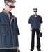 Fashionable Summer Niche Design Sense Denim Vest Men's Casual Versatile Vintage Trend High-End Jacket_mkmklike.com