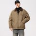 Shake Grain Lamb Wool Winter New Handsome Men's Workwear With Cotton Jacket Trendy Brand_mkmklike.com