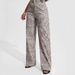 Women's High-Waisted Slimming Straight Leg Jeans Leopard Print European American Style Denim for Women_mkmklike.com